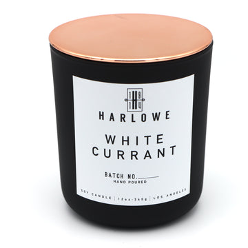 White Currant 12 ounce soy candle